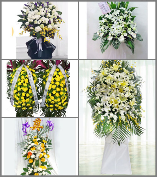 新疆乌鲁木齐市新市区三工街道白事花篮预定